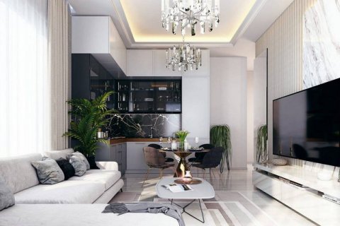 آپارتمان در  Alanya ، امارات متحده عربی 1 خوابه ، 55 متر مربع.  شماره 71016 - 12