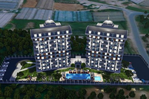آپارتمان در  Alanya ، امارات متحده عربی 1 خوابه ، 48 متر مربع.  شماره 67532 - 3