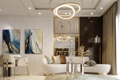 آپارتمان در در Modern residential complex in Kargicak area near the sea Alanya ، امارات متحده عربی 2 خوابه ، 110 متر مربع.  شماره 68533 - 9