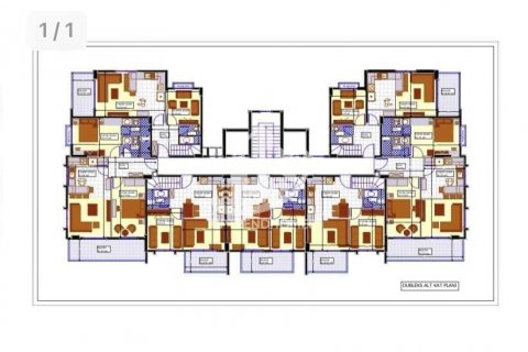 آپارتمان در  Konakli ، امارات متحده عربی 1 خوابه ، 47 متر مربع.  شماره 70493 - 12