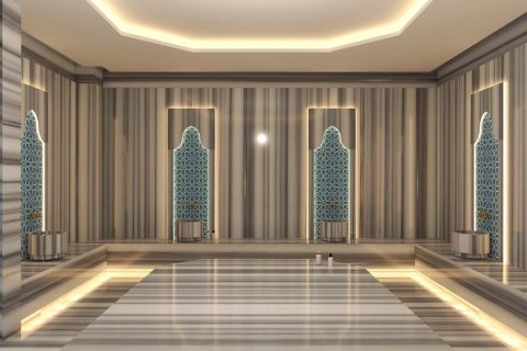 پنت هاس در  Konakli ، امارات متحده عربی 1 خوابه ، 100 متر مربع.  شماره 69321 - 15
