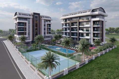 آپارتمان در Okurcalar،  Alanya ، امارات متحده عربی 1 خوابه ، 59.5 متر مربع.  شماره 67737 - 2
