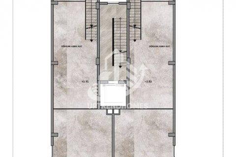 آپارتمان در  Gazipasa ، امارات متحده عربی 3 خوابه ، 125 متر مربع.  شماره 67882 - 24
