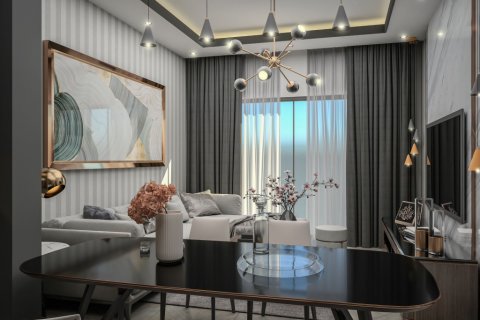 آپارتمان در  Alanya ، امارات متحده عربی 1 خوابه ، 55 متر مربع.  شماره 67838 - 9