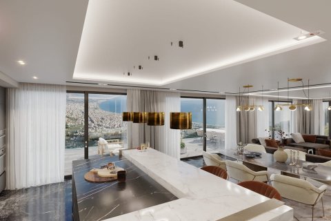 پنت هاس در در Arcadia View Villa Alanya ، امارات متحده عربی 4 خوابه ، 282 متر مربع.  شماره 67938 - 7