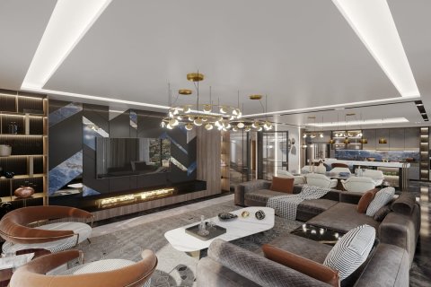 پنت هاس در در Arcadia View Villa Alanya ، امارات متحده عربی 4 خوابه ، 282 متر مربع.  شماره 67938 - 9