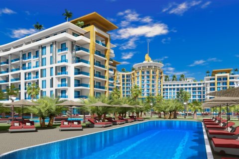 آپارتمان در  Alanya ، امارات متحده عربی 2 خوابه ، 129 متر مربع.  شماره 75031 - 2