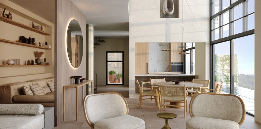 آپارتمان در Tepe، در Day One Residence Alanya ، امارات متحده عربی 4 خوابه ، 224 متر مربع.  شماره 75005
