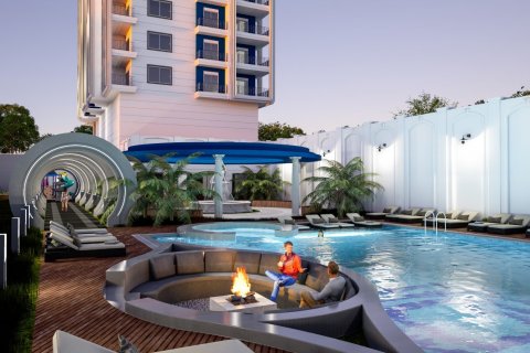 آپارتمان در  Alanya ، امارات متحده عربی 1 خوابه ، 54 متر مربع.  شماره 73418 - 23
