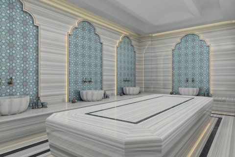 پنت هاس در  Alanya ، امارات متحده عربی 2 خوابه ، 120 متر مربع.  شماره 77197 - 9