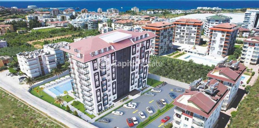 آپارتمان در  Antalya ، امارات متحده عربی 1 خوابه ، 50 متر مربع.  شماره 74206