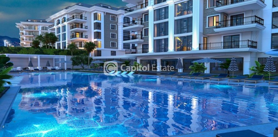 آپارتمان در  Antalya ، امارات متحده عربی 3 خوابه ، 120 متر مربع.  شماره 74282