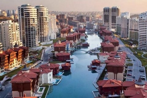 آپارتمان در Küçükçekmece،  Istanbul ، امارات متحده عربی 1 خوابه ، 69 متر مربع.  شماره 77889 - 1