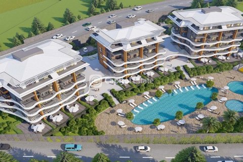 آپارتمان در  Antalya ، امارات متحده عربی 1 خوابه ، 49 متر مربع.  شماره 74605 - 1
