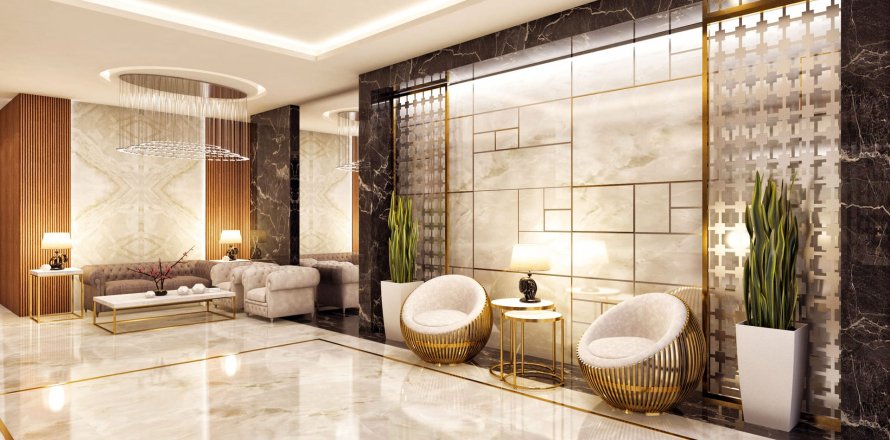 آپارتمان در در Exodus Resort Comfort City Mahmutlar ، امارات متحده عربی 3 خوابه ، 298 متر مربع.  شماره 74851