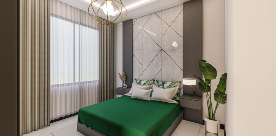 آپارتمان در در Sea Pearl Selenga Alanya ، امارات متحده عربی 1 خوابه ، 41 متر مربع.  شماره 72421