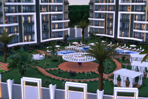 آپارتمان در در Residential complex in Avsallar area Alanya ، امارات متحده عربی 2 خوابه ، 92 متر مربع.  شماره 77834 - 16