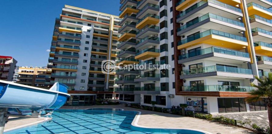 آپارتمان در  Antalya ، امارات متحده عربی 2 خوابه ، 90 متر مربع.  شماره 74672