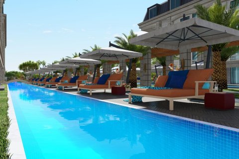 آپارتمان در در Exodus Palace Residence Alanya ، امارات متحده عربی 2 خوابه ، 107.25 متر مربع.  شماره 74819 - 4