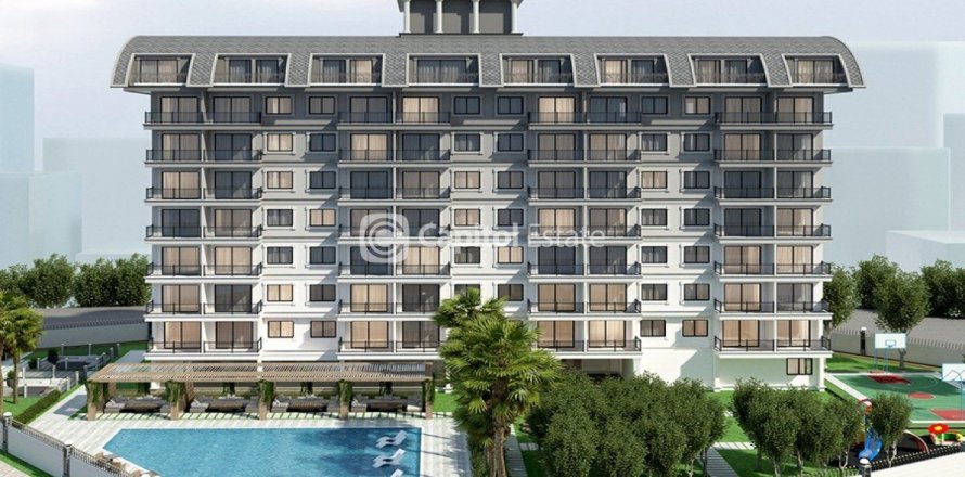 آپارتمان در  Antalya ، امارات متحده عربی 1 خوابه ، 47 متر مربع.  شماره 74521