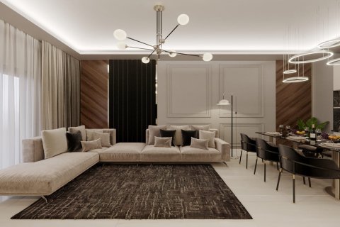 آپارتمان در در Prime Garden Residence Oba ، امارات متحده عربی 1 خوابه ، 50 متر مربع.  شماره 74845 - 1