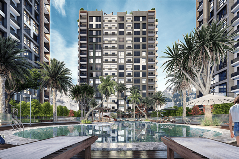 آپارتمان در  Mersin ، امارات متحده عربی 1 خوابه ، 60 متر مربع.  شماره 77589 - 16