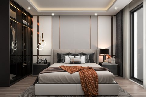 آپارتمان در  Alanya ، امارات متحده عربی 1 خوابه ، 51 متر مربع.  شماره 76592 - 4