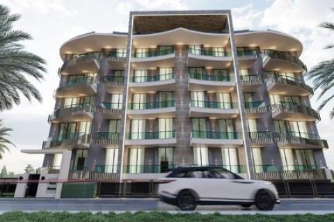 آپارتمان در  Alanya ، امارات متحده عربی 1 خوابه ، 57 متر مربع.  شماره 77061 - 3