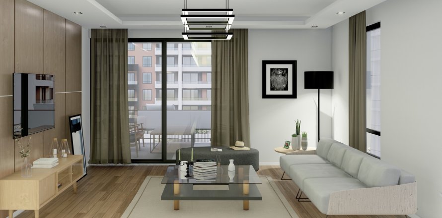 آپارتمان در در Alpis Nilufer House 1 Bursa ، امارات متحده عربی 3 خوابه ، 189 متر مربع.  شماره 75050