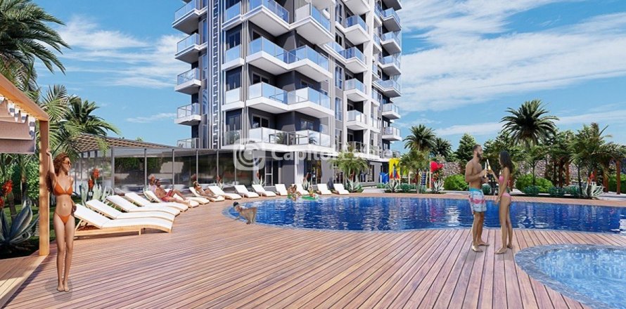 آپارتمان در  Antalya ، امارات متحده عربی 2 خوابه ، 110 متر مربع.  شماره 74006