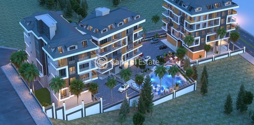 آپارتمان در  Antalya ، امارات متحده عربی 3 خوابه ، 182 متر مربع.  شماره 74440