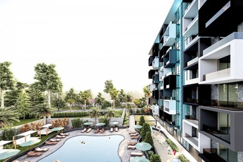 آپارتمان در  Antalya ، امارات متحده عربی 1 خوابه ، 59 متر مربع.  شماره 74011 - 3