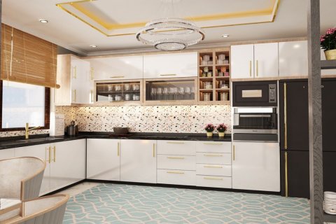 آپارتمان در  Antalya ، امارات متحده عربی 1 خوابه ، 130 متر مربع.  شماره 74391 - 9
