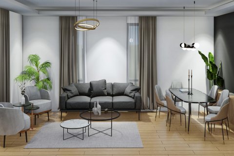 آپارتمان در در Alpis Nilufer House 2 Bursa ، امارات متحده عربی 3 خوابه ، 118 متر مربع.  شماره 75060 - 1