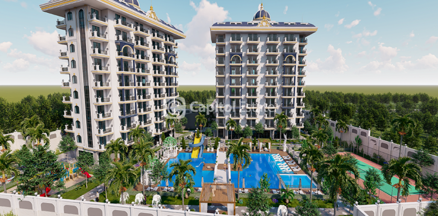 آپارتمان در  Antalya ، امارات متحده عربی 2 خوابه ، 125 متر مربع.  شماره 74085