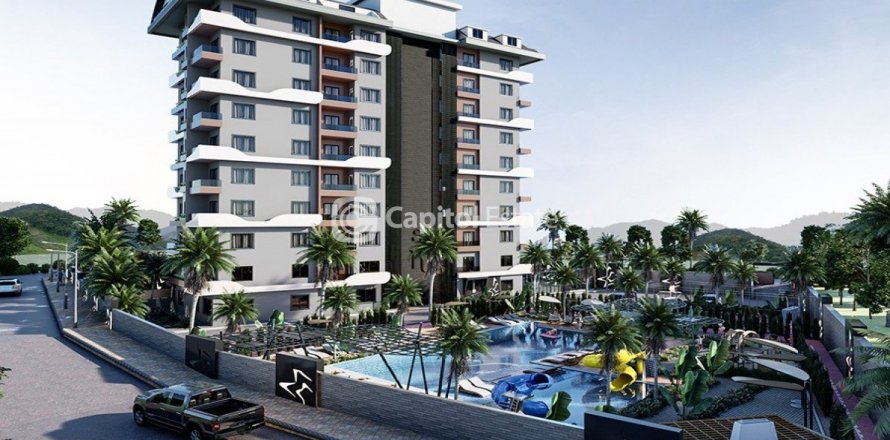 آپارتمان در  Antalya ، امارات متحده عربی 2 خوابه ، 75 متر مربع.  شماره 73962