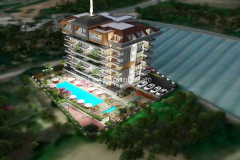 آپارتمان در  Antalya ، امارات متحده عربی 2 خوابه ، 100 متر مربع.  شماره 74333 - 1
