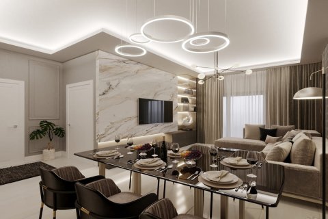آپارتمان در در Prime Garden Residence Oba ، امارات متحده عربی 1 خوابه ، 50 متر مربع.  شماره 74845 - 3