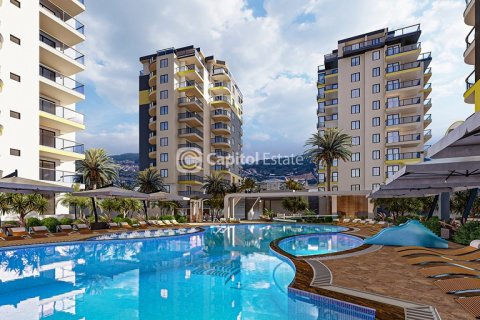 آپارتمان در  Antalya ، امارات متحده عربی 1 خوابه ، 52 متر مربع.  شماره 74275 - 18