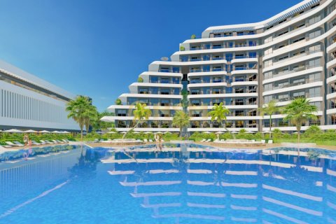 آپارتمان در  Antalya ، امارات متحده عربی 1 خوابه ، 50 متر مربع.  شماره 72110 - 4