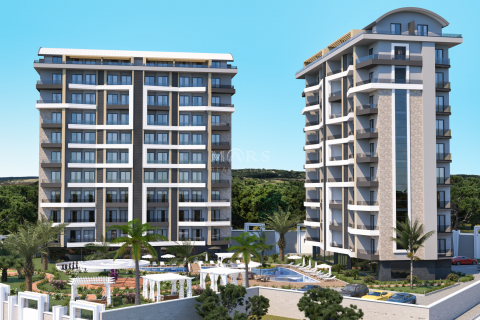 آپارتمان در در Residential complex in Avsallar area Alanya ، امارات متحده عربی 2 خوابه ، 92 متر مربع.  شماره 77834 - 26