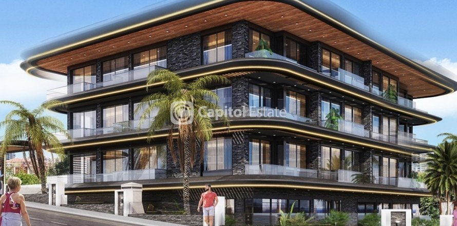 آپارتمان در  Antalya ، امارات متحده عربی 2 خوابه ، 70 متر مربع.  شماره 74043