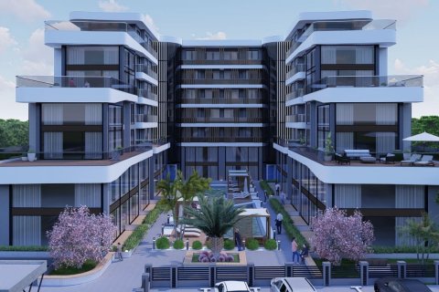 مجتمع مسکونی در Altintash،  Antalya ، امارات متحده عربی 42.86 متر مربع.  شماره 77573 - 8