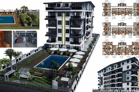 آپارتمان در  Antalya ، امارات متحده عربی 2 خوابه ، 120 متر مربع.  شماره 76529 - 1