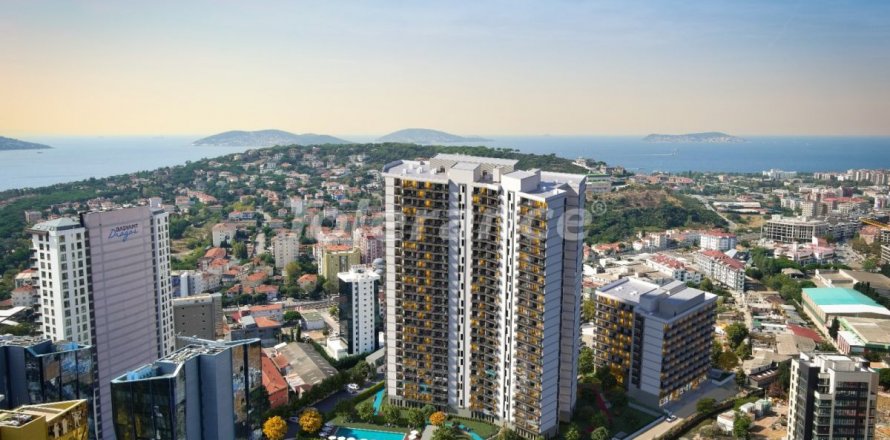 آپارتمان در  Istanbul ، امارات متحده عربی 1 خوابه ، 49 متر مربع.  شماره 76804