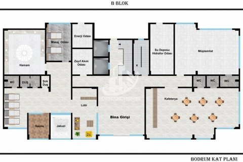 آپارتمان در  Oba ، امارات متحده عربی 1 خوابه ، 61 متر مربع.  شماره 77219 - 26
