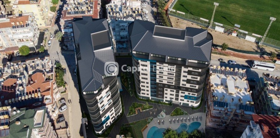 آپارتمان در  Antalya ، امارات متحده عربی 1 خوابه ، 200 متر مربع.  شماره 73941