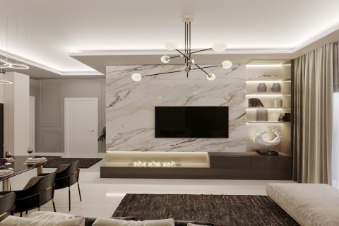 آپارتمان در در Prime Garden Residence Oba ، امارات متحده عربی 1 خوابه ، 50 متر مربع.  شماره 74845 - 6