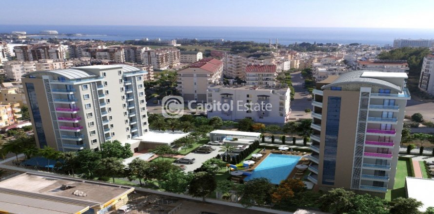 آپارتمان در  Antalya ، امارات متحده عربی 1 خوابه ، 186 متر مربع.  شماره 74125