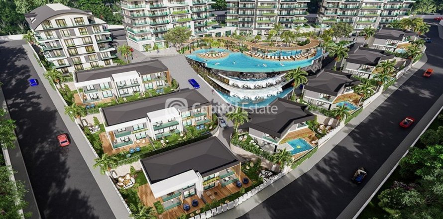 آپارتمان در  Antalya ، امارات متحده عربی 3 خوابه ، 191 متر مربع.  شماره 74462